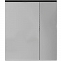 Зеркальный шкаф Roca Ronda 70 ZRU9302969 с подсветкой Белый глянец Антрацит Зеркальный шкаф Roca Ronda 70 ZRU9302969 с подсветкой Белый глянец Антрацит
