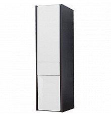 Шкаф пенал Roca Ronda 32 ZRU9302966 L подвесной Белый глянец Антрацит