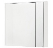 Зеркальный шкаф Roca Ronda 80 ZRU9303009 с подсветкой Бетон Белый матовый