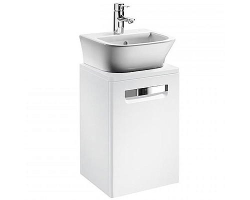 Santeh-Crystal.ru: Тумба под раковину Roca The Gap 45 ZRU9302880 подвесная Белая глянцевая Купить Тумба под раковину Roca The Gap 45 ZRU9302880 подвесная Белая глянцевая в магазине сантехники Santeh-Crystal.ru