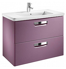 Тумба под раковину Roca The Gap 80 ZRU9302740 подвесная Фиолетовая