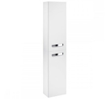 Шкаф пенал Roca The Gap 35 ZRU9302884 L подвесной Белый глянцевый
