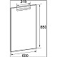 Купить Зеркало Roca The Gap 60 ZRU9302688 с подсветкой с системой антизапотевания в магазине сантехники Santeh-Crystal.ru