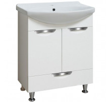 Тумба под раковину Runo Барселона 65 00000001035 Белая