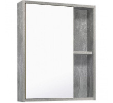 Зеркальный шкаф Runo Эко 52 00-00001184 Серый бетон