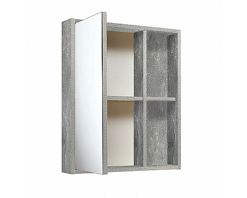 Santeh-Crystal.ru: Зеркальный шкаф Runo Эко 52 00-00001184 Серый бетон Купить Зеркальный шкаф Runo Эко 52 00-00001184 Серый бетон в магазине сантехники Santeh-Crystal.ru