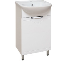 Тумба под раковину Runo Фортуна 50 00000001135 Белая