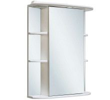 Зеркальный шкаф Runo Гиро 55 R 00000000020 с подсветкой Белый