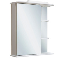 Зеркальный шкаф Runo Магнолия 60 L 00000000030 с подсветкой Белый
