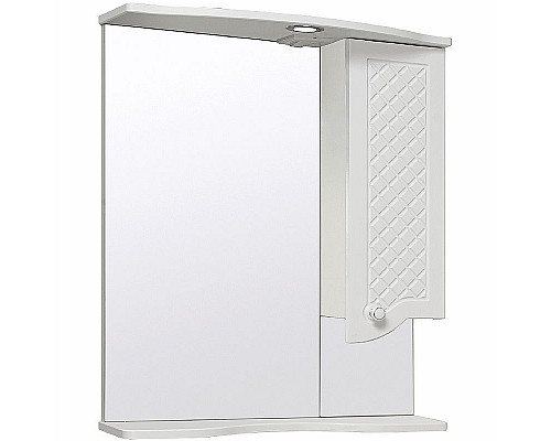 Santeh-Crystal.ru: Зеркало со шкафом Runo Милано 65 R УТ000002097 с подсветкой Белое Заказать Зеркало со шкафом Runo Милано 65 R УТ000002097 с подсветкой Белое в магазине сантехники Santeh-Crystal.ru