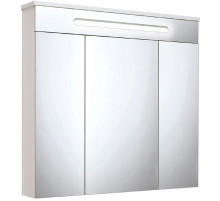 Зеркальный шкаф Runo Парма 75 00000001148 с подсветкой Белый