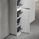 Шкаф пенал Sancos Libra Floor 35 PLB35FW Белый глянец