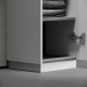 Шкаф пенал Sancos Libra Floor 35 PLB35FW Белый глянец