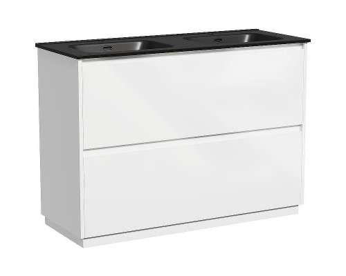 Тумба под раковину Sancos Libra Floor 120 LB120F-2W Белый глянец