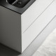 Тумба под раковину Sancos Libra Floor 120 LB120F-2W Белый глянец