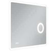 Зеркало Sancos Arcadia 1.0 90 AR1.900 с подсветкой с сенсорным выключателем и часами