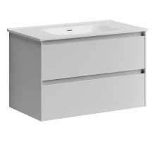 Тумба под раковину Sancos Cento 80 CN80W подвесная Белый глянец