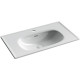 Тумба с раковиной Sancos Code 80 CD80GP+Ceramicanova Sabo 80 CN13002 подвесная цвет Серая платина