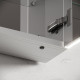 Зеркальный шкаф Sancos Evoke 90 SC8090 с подсветкой цвет Серый