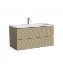 Тумба под раковину Sancos Folk 100 FL100CP подвесная цвет Капучино