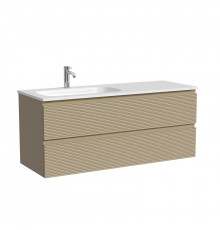Тумба под раковину Sancos Folk 120 L FL120LCP подвесная цвет Капучино