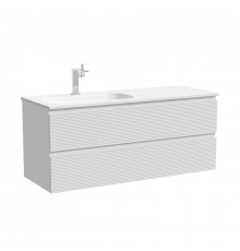 Тумба под раковину Sancos Folk 120 L FL120LW подвесная цвет Bianco