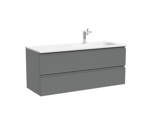Тумба под раковину Sancos Folk 120 R FL120RES подвесная цвет Ergraut soft