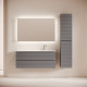 Тумба под раковину Sancos Folk 120 R FL120RGS подвесная цвет Grey soft