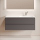 Тумба под раковину Sancos Folk 120 R FL120RGS подвесная цвет Grey soft