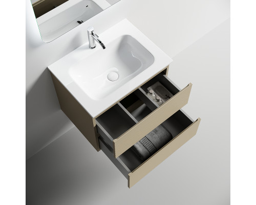 Тумба под раковину Sancos Folk 60 FL60CP подвесная цвет Капучино