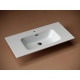 Тумба с раковиной Sancos Folk 90 FL90GS+Ceramicanova Element 90 CN7002 подвесная Grey soft