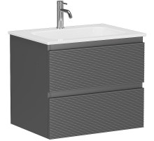 Тумба под раковину Sancos Folk 60 FL60GS подвесная Grey soft