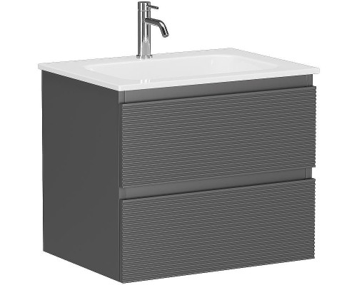 Тумба под раковину Sancos Folk 60 FL60GS подвесная Grey soft