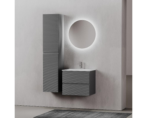 Тумба под раковину Sancos Folk 60 FL60GS подвесная Grey soft