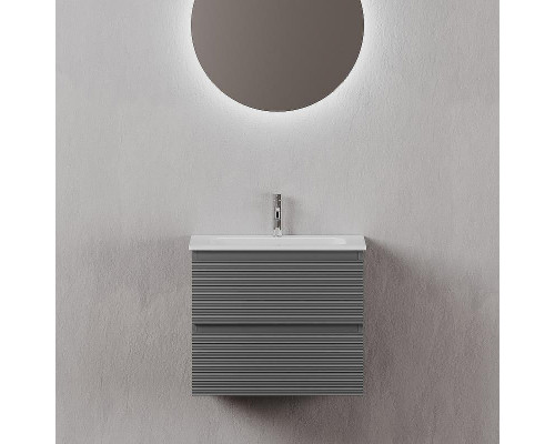 Тумба под раковину Sancos Folk 60 FL60GS подвесная Grey soft