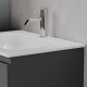 Тумба под раковину Sancos Folk 60 FL60GS подвесная Grey soft