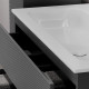 Тумба под раковину Sancos Folk 60 FL60GS подвесная Grey soft