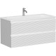 Тумба под раковину Sancos Folk 100 FL100W подвесная Bianco
