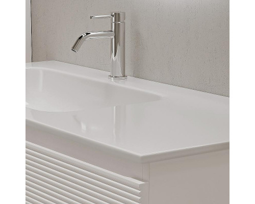 Тумба под раковину Sancos Folk 100 L FL100LW подвесная Bianco