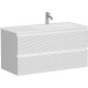 Тумба под раковину Sancos Folk 100 R FL100RW подвесная Bianco