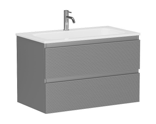Тумба под раковину Sancos Folk 80 FL80ES подвесная Ergraut soft