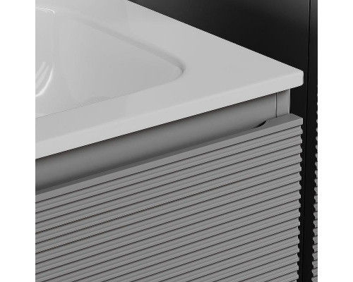 Тумба под раковину Sancos Folk 80 FL80ES подвесная Ergraut soft
