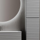 Тумба под раковину Sancos Folk 100 FL100ES подвесная Ergraut soft