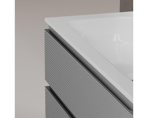 Тумба под раковину Sancos Folk 100 FL100ES подвесная Ergraut soft