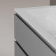 Тумба под раковину Sancos Folk 100 FL100ES подвесная Ergraut soft