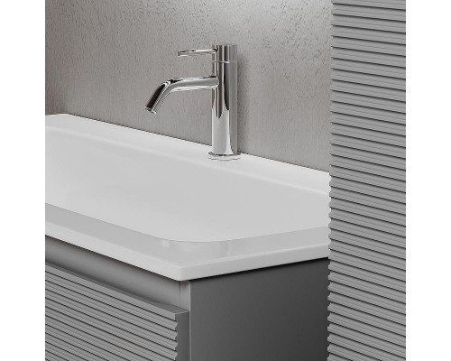 Тумба под раковину Sancos Folk 100 FL100ES подвесная Ergraut soft