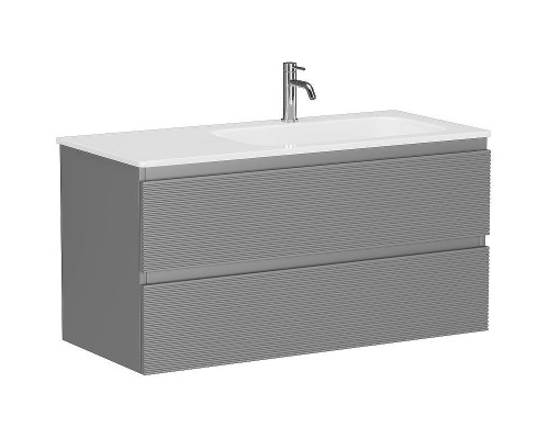 Тумба под раковину Sancos Folk 100 R FL100RES подвесная Ergraut soft