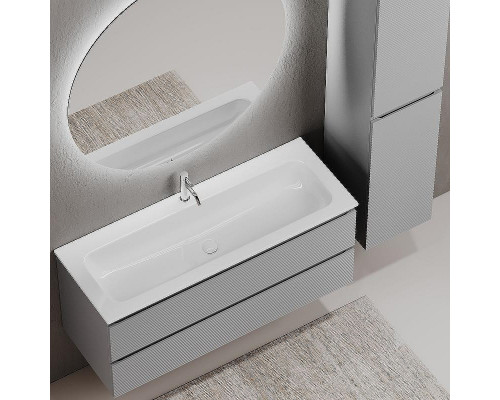 Тумба под раковину Sancos Folk 120 FL120ES подвесная Ergraut soft