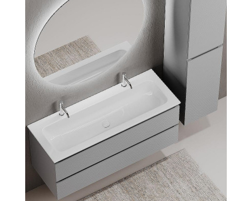 Тумба под раковину Sancos Folk 120 FL120ES подвесная Ergraut soft
