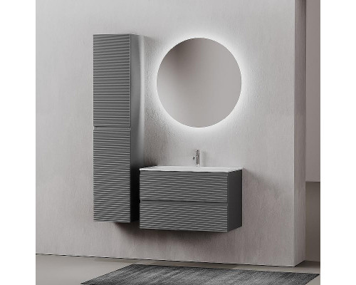 Тумба под раковину Sancos Folk 80 FL80GS подвесная Grey soft